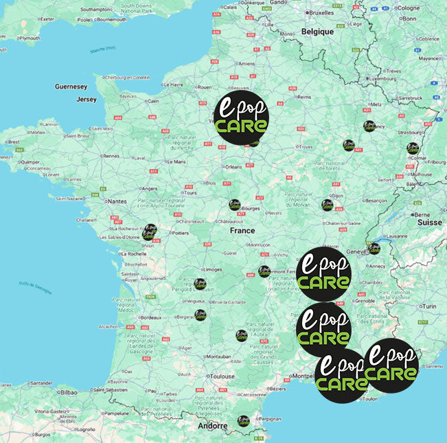 E-POP CARE - Achetez en salon des cosmétiques avec un simple QR Code