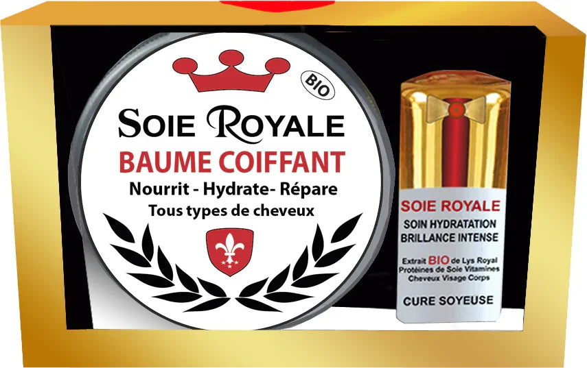 Coffret Baume Coiffant + Soie Royale 15ml Offerte - E-POP CARE