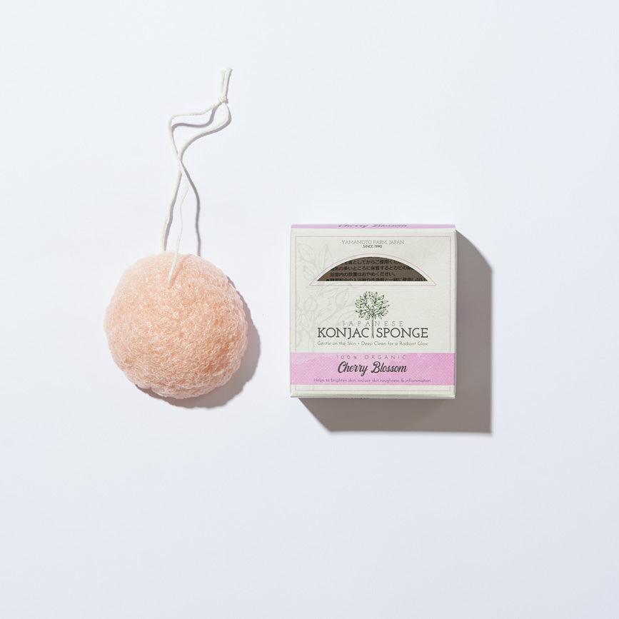 Eponge nettoyante Konjac BIO au Sakura - E-POP CARE