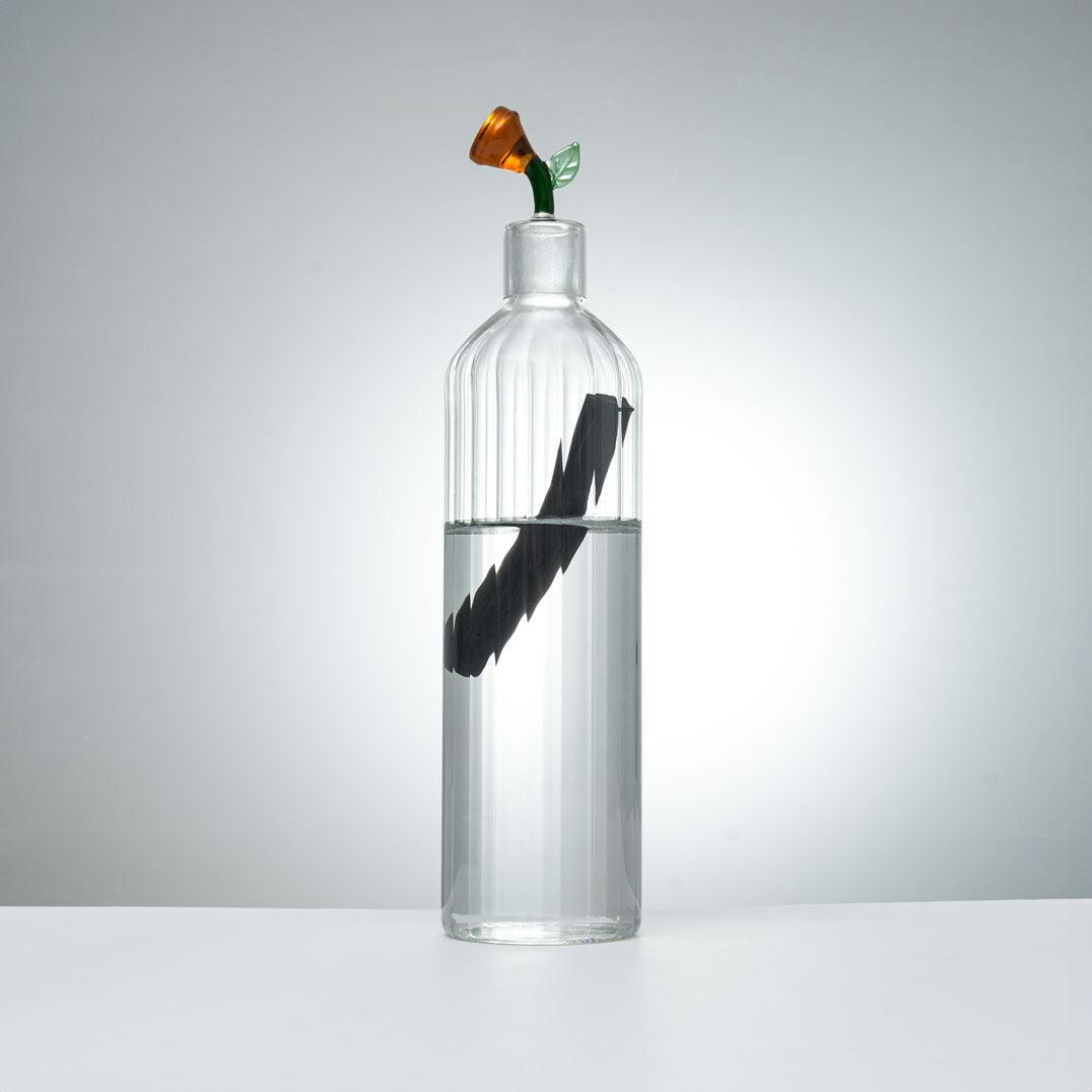 Carafe en verre Design + 1 Charbon binchotan BIO - E-POP CARE