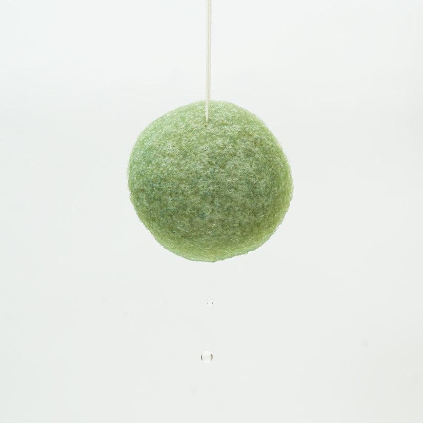 Eponge nettoyante Konjac BIO au Matcha - E-POP CARE
