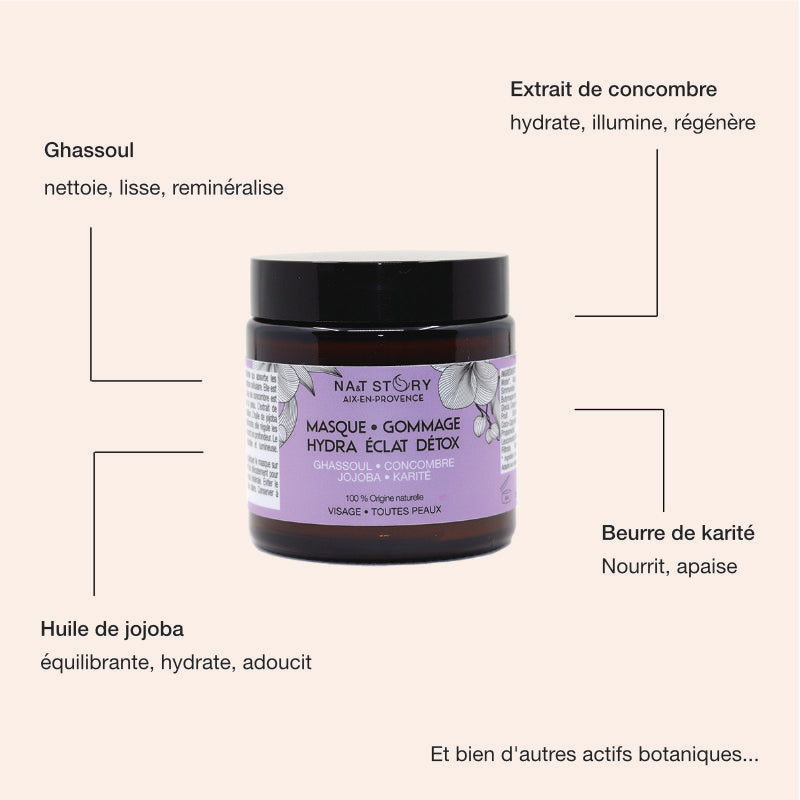 Masque-Gommage visage Toutes peaux - E-POP CARE