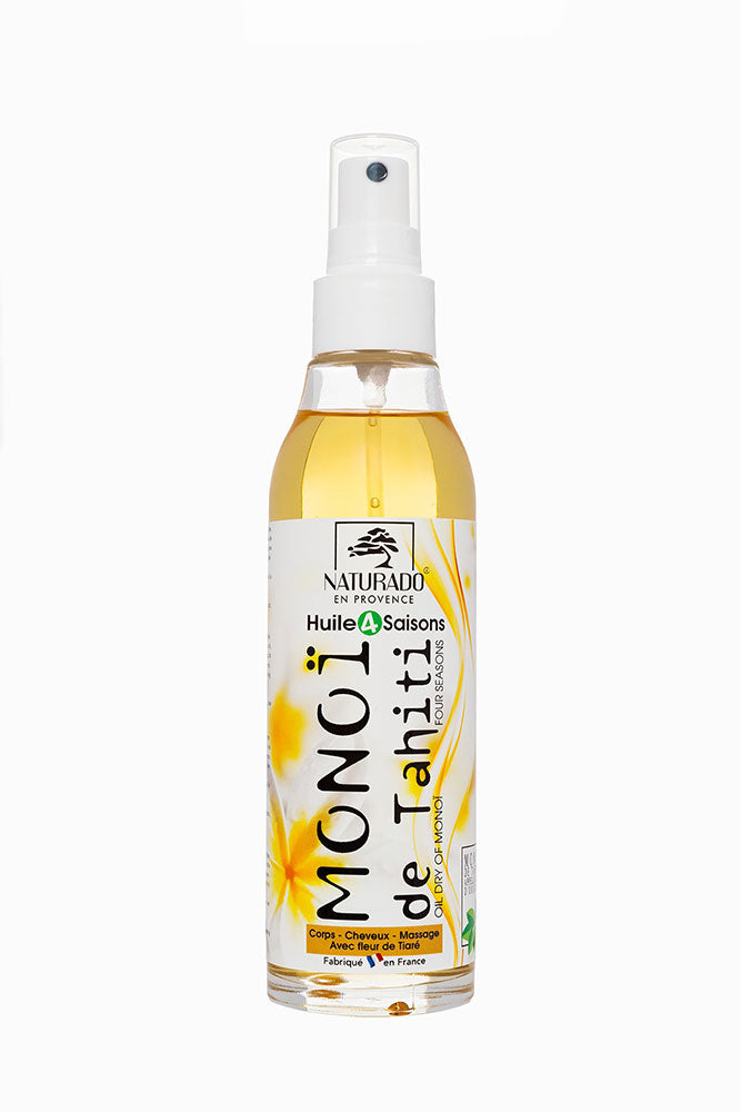 Monoï de Tahiti 4 Saisons Tiaré Appellation d'Origine 150 ml - E-POP CARE