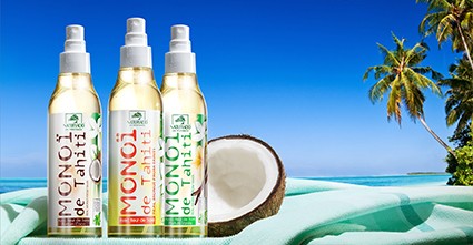 Monoï de Tahiti Coco appellation d'origine Pur 150 ml - Naturado en Provence
