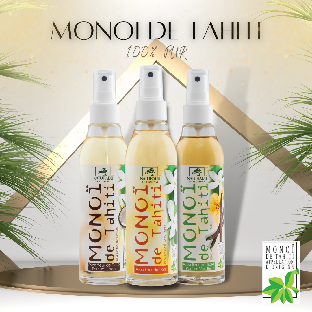 Monoï de Tahiti 4 Saisons Tiaré Appellation d'Origine 150 ml - E-POP CARE