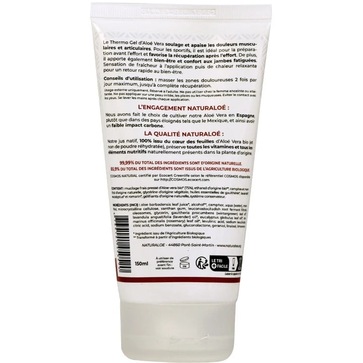 Thermo Gel certifié Cosmos Natural - E-POP CARE