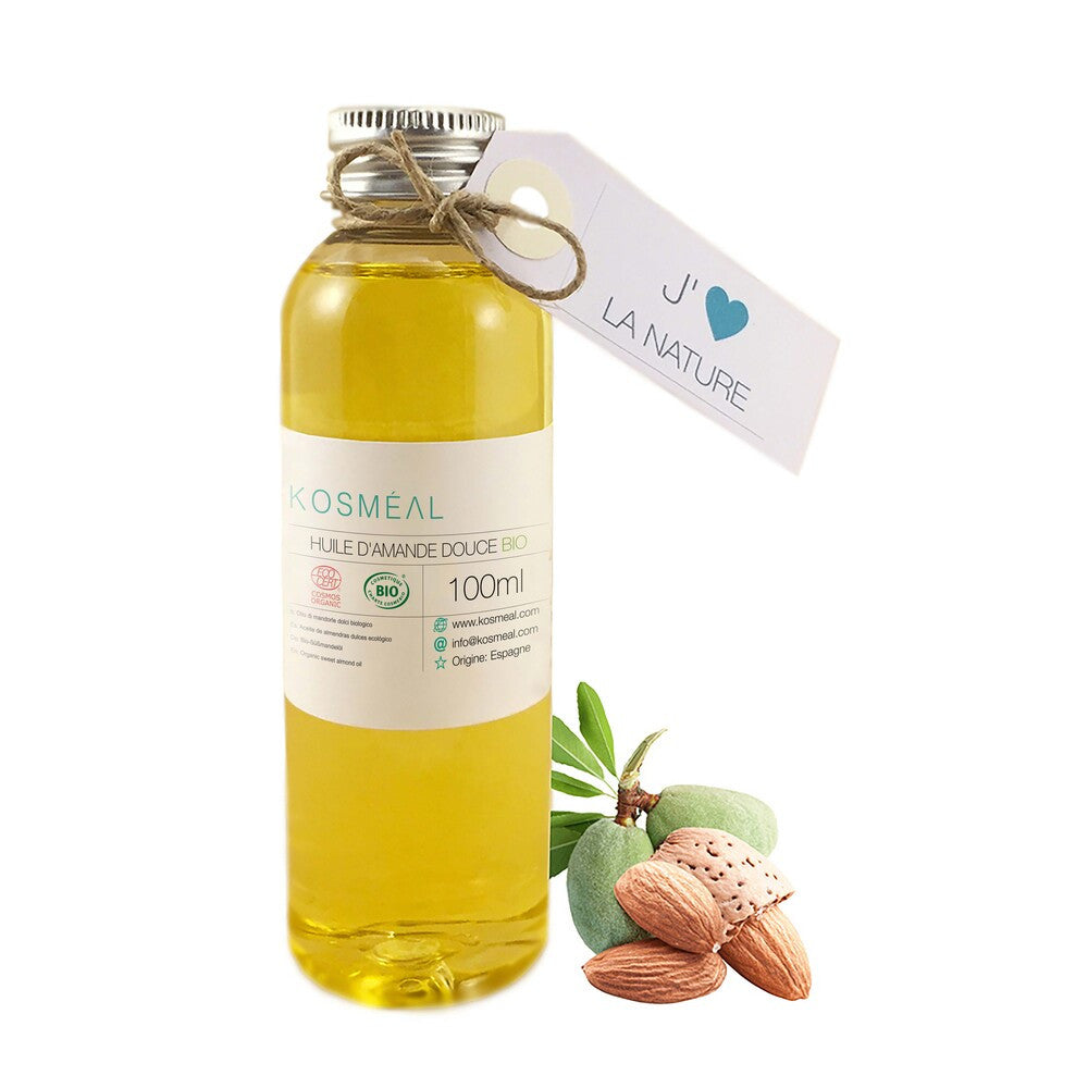 Huile d'amande douce BIO - 100ml
