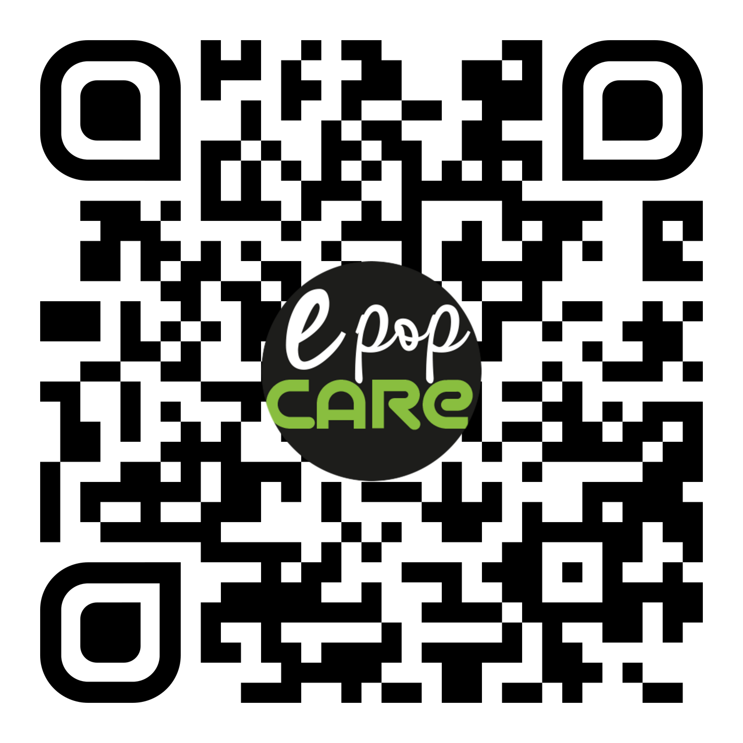 E-POP CARE - Achetez en salon des cosmétiques avec un simple QR Code